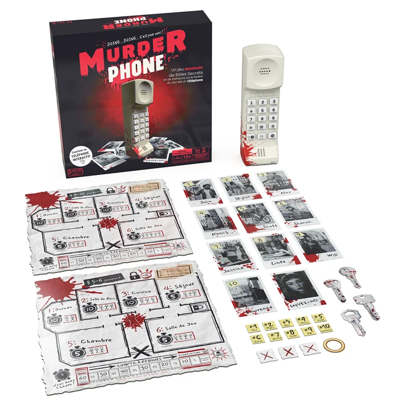 Jeu Murder Phone - Version française