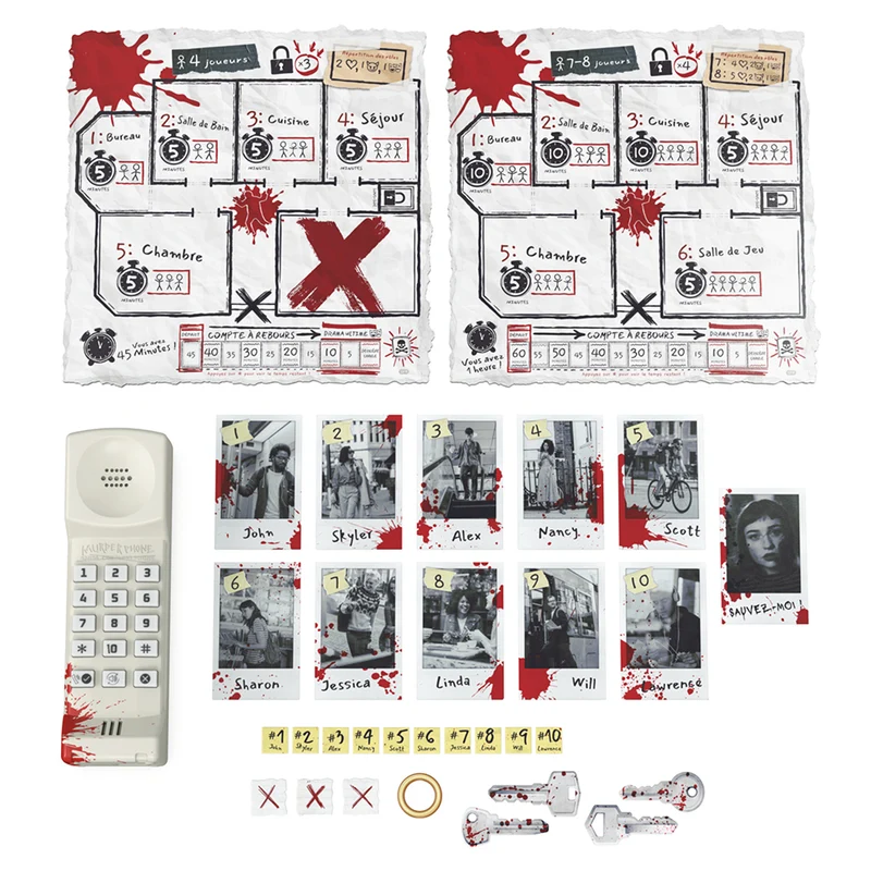 Jeu Murder Phone - Version française
