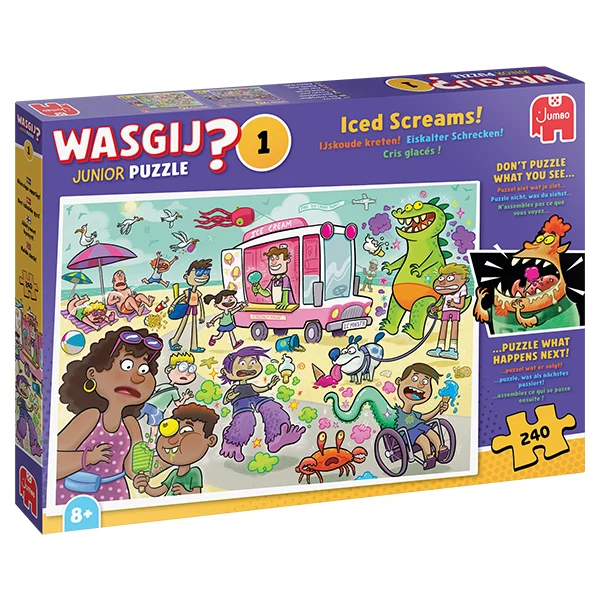 Wasgij Junior #1, Cris glacés !, 240 pcs