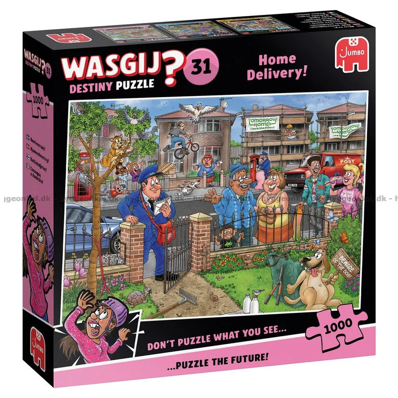 Wasgij Destiny 31, Livraison à domicile !, 1000 pi