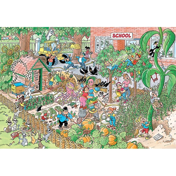 JVH Junior #18 Le jardin de l'école, 360 pcs