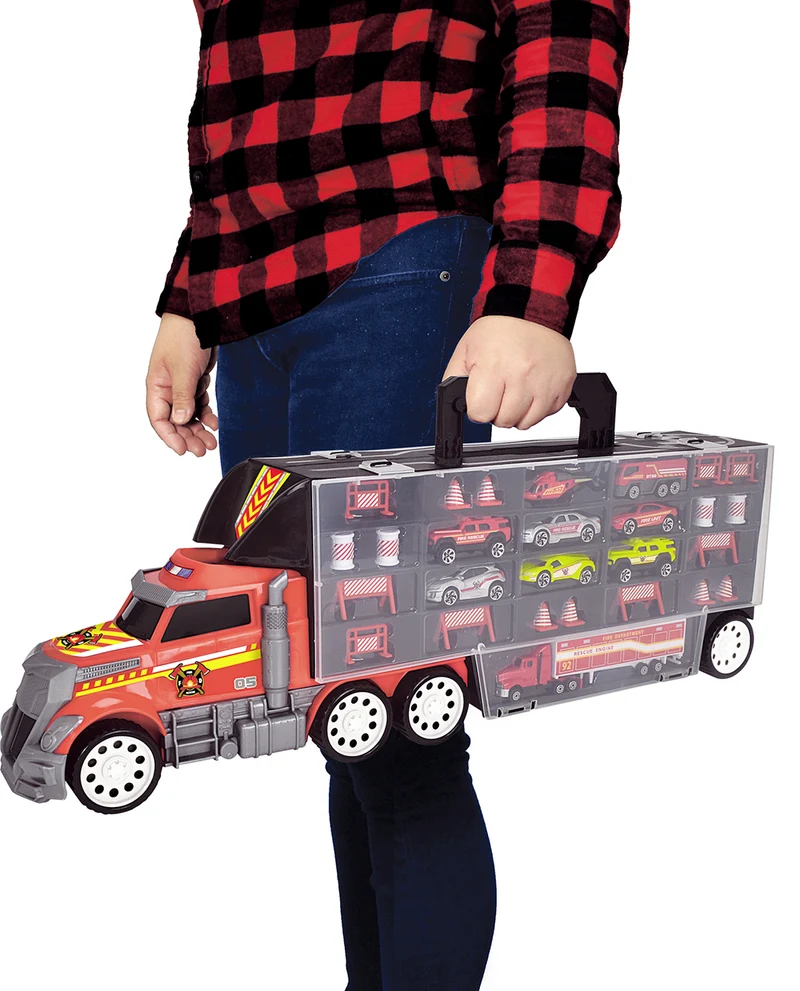 Dickie - City Mallette Camion de pompier 62 cm