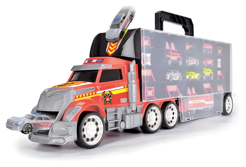 Dickie - City Mallette Camion de pompier 62 cm