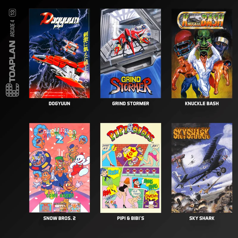 Blaze Evercade - Toaplan Arcade Collection 4 - Cartouche n° 13