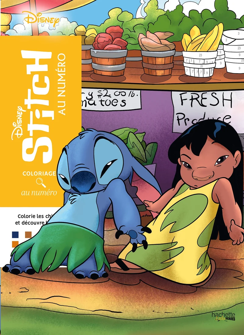 Coloriages mystères Stitch