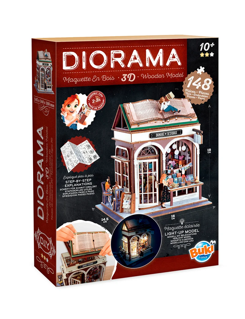 Buki - Diorama Librairie