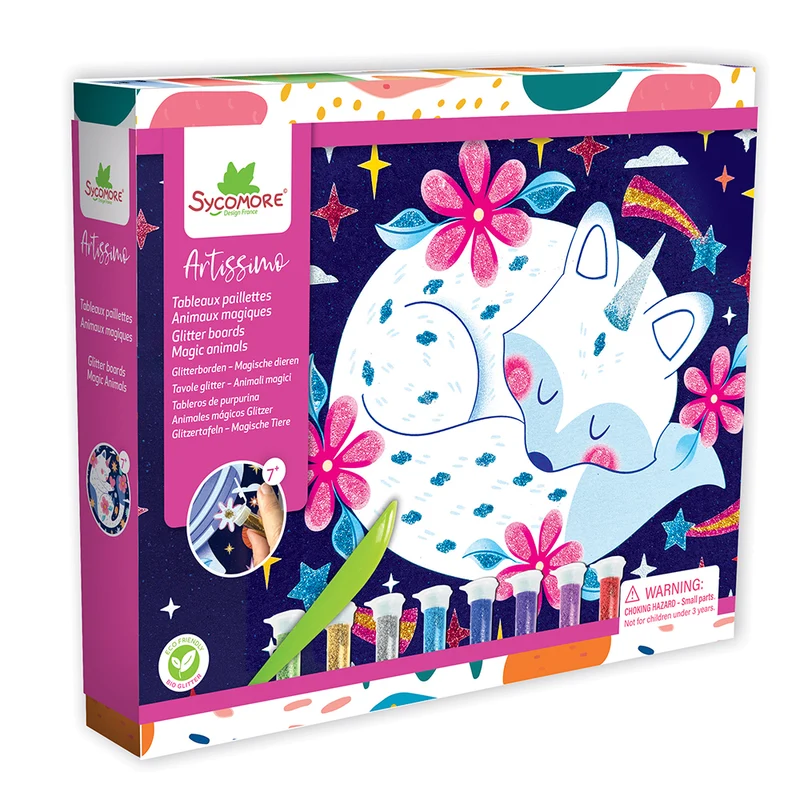 Artissimo -Tableaux paillettes - Animaux magiques