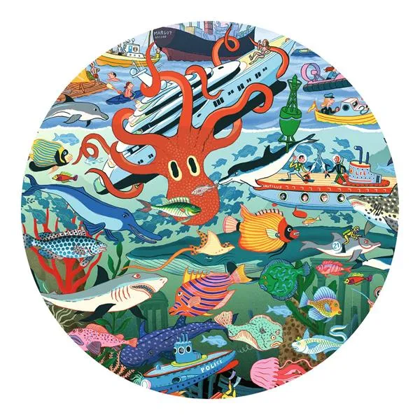 Puzzle observation - Les secrets de la mer, 200 p