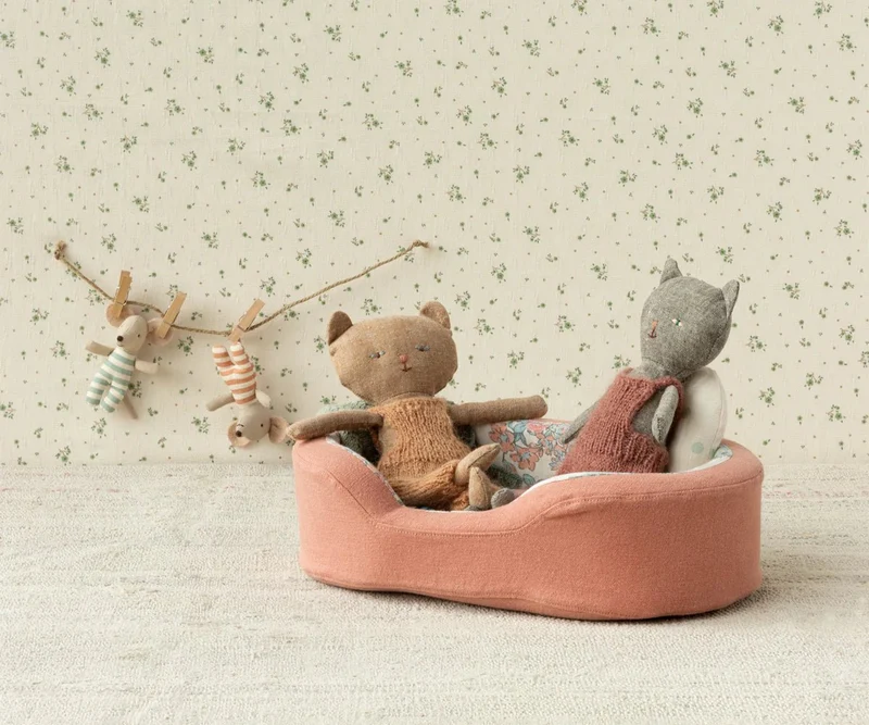 Panier Douillet, Small - Corail