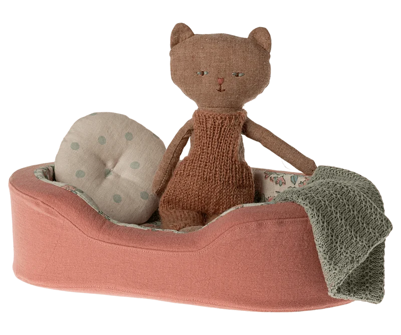 Panier Douillet, Small - Corail