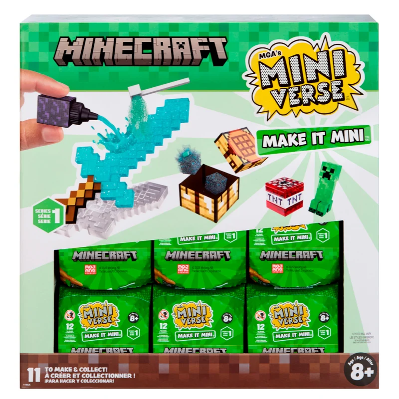 Miniverse - Make It Mini Minecraft, assortiment