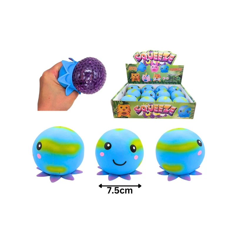 Balle squishy pieuvre