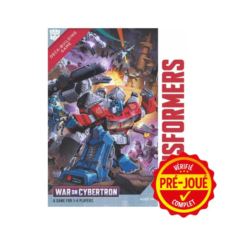 Transformers deck-building game - War on Cybertron (pré-joué) ( EN)