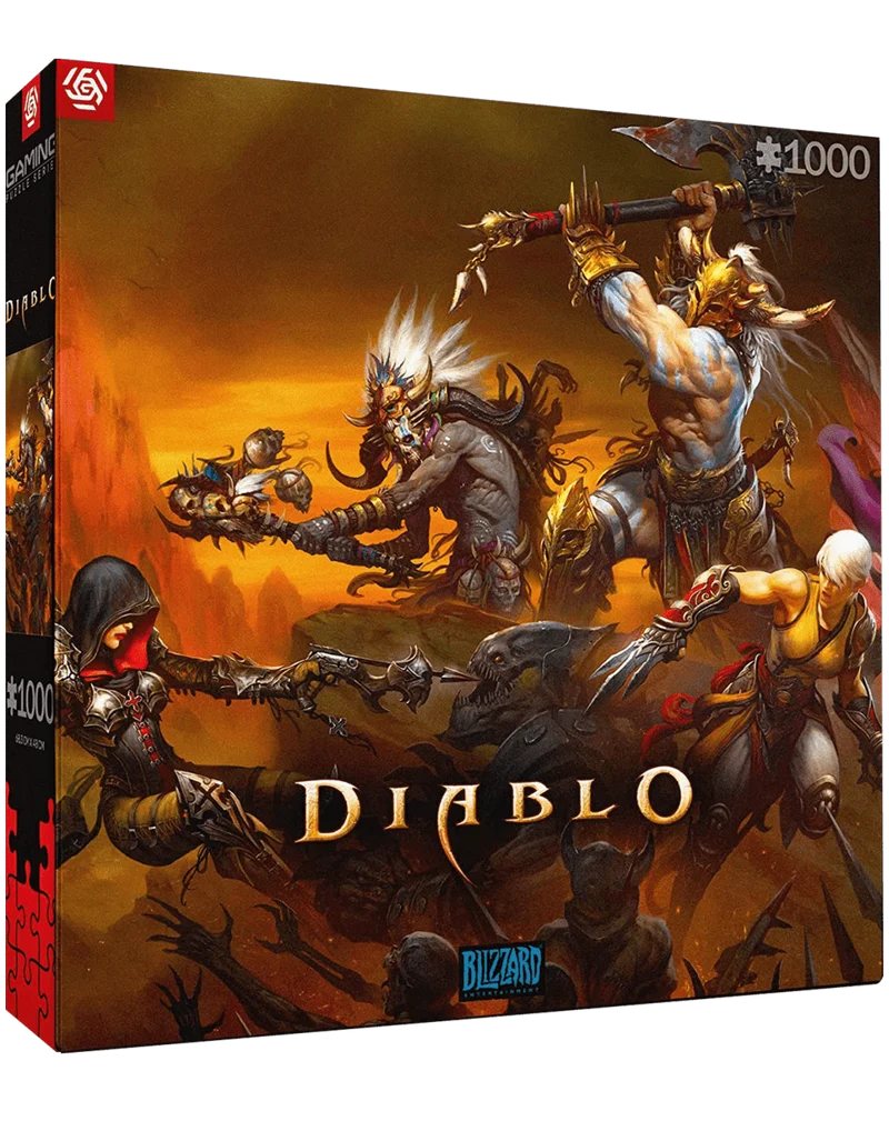 Diablo Heroes Battle Puzzle 1000 pièces