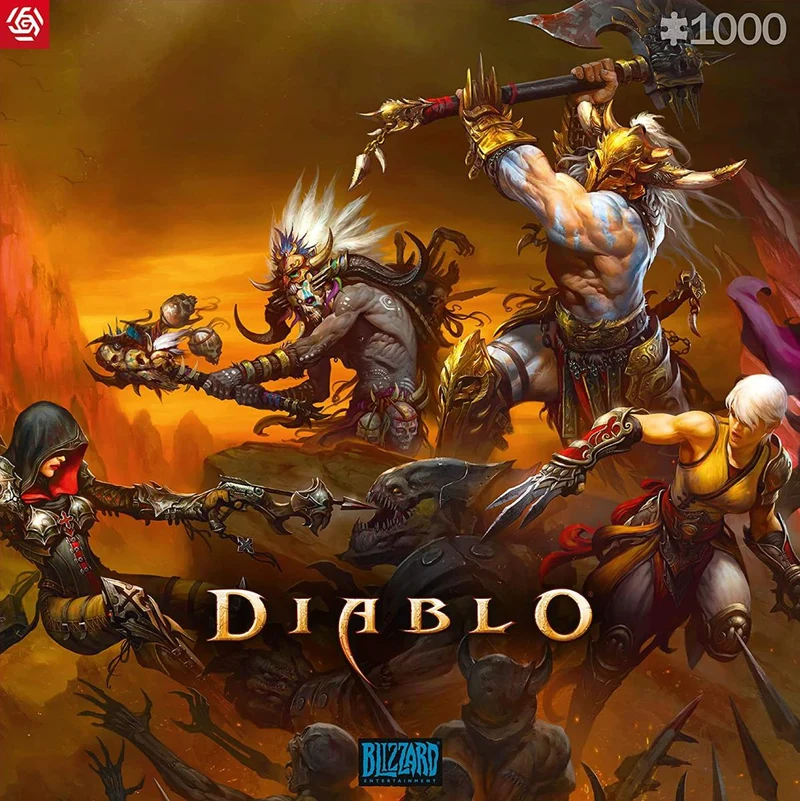 Diablo Heroes Battle Puzzle 1000 pièces