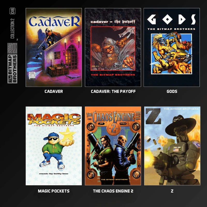 Blaze Evercade - The Bitmap Brothers Collection 2 - Cartouche n°08 'Home Computer'