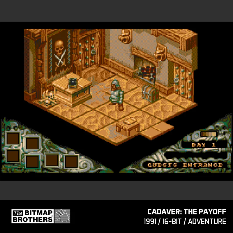 Blaze Evercade - The Bitmap Brothers Collection 2 - Cartouche n°08 'Home Computer'