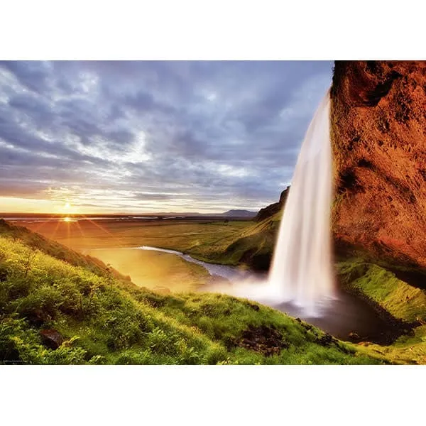 Seljalands Waterfall, AVH (1000 pcs boîte carrée)