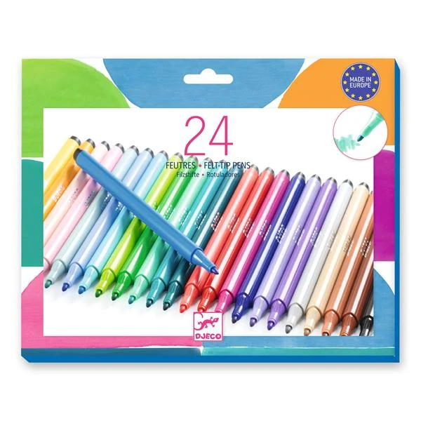 24 feutres - Essentiels