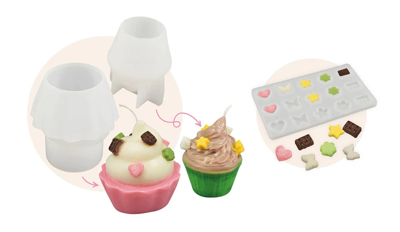 Buki Professional Studio - Cupcakes Bougies