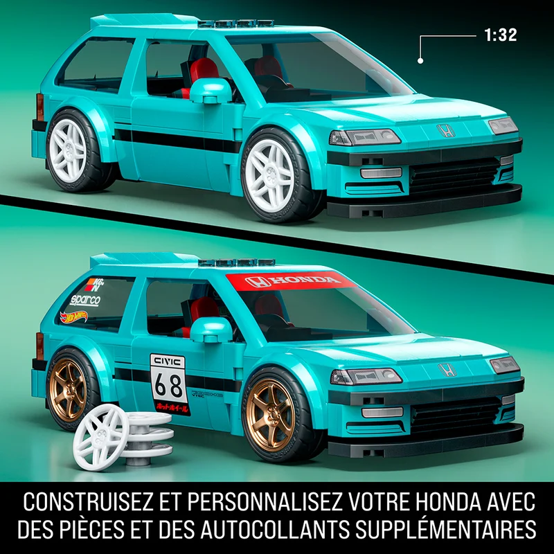 Brick Shop HW Speed Custom 90 Honda Civic EF