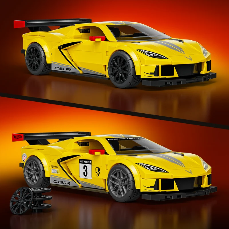 Brick Shop - Hot Wheels Speed - Corvette