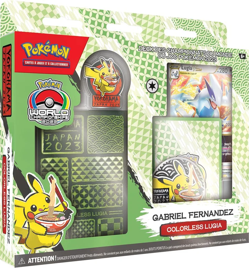Deck championnats du monde 2023 - Colorless Lugia