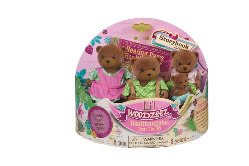 Li'l Woodzeez Famille d'ours