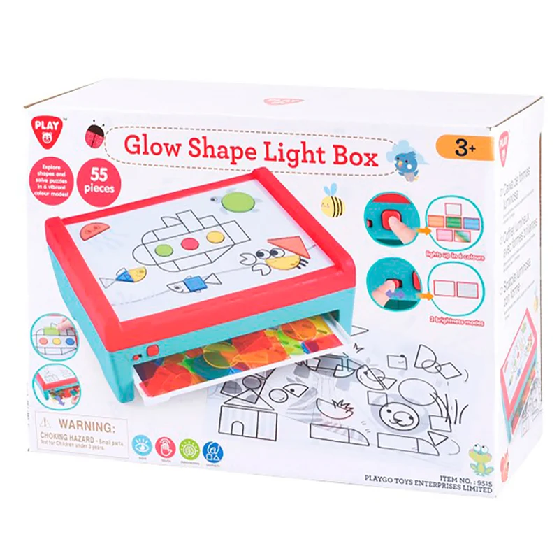 Tablette lumineuse de formes Glow Shape