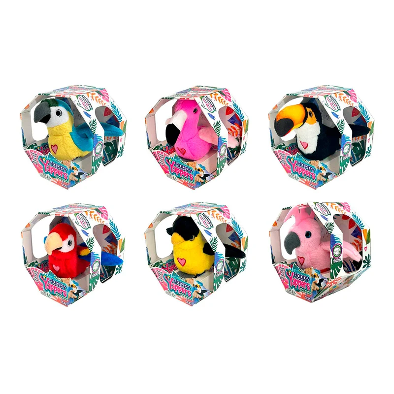Happy Yappers oiseaux, assortiment