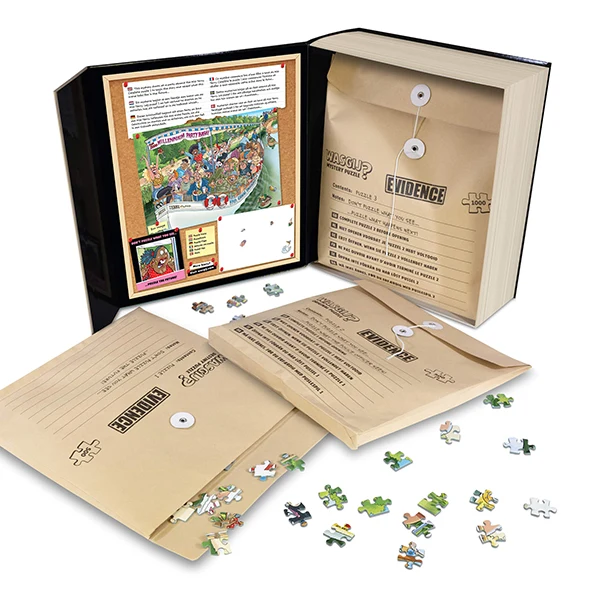 Jeu Wasgij - Le dernier voyage !, 1000 pièces