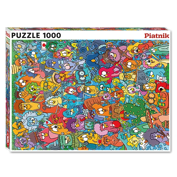 Les oiseaux, 1000 pièces