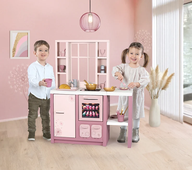 Smoby- Cuisine Loft Pink