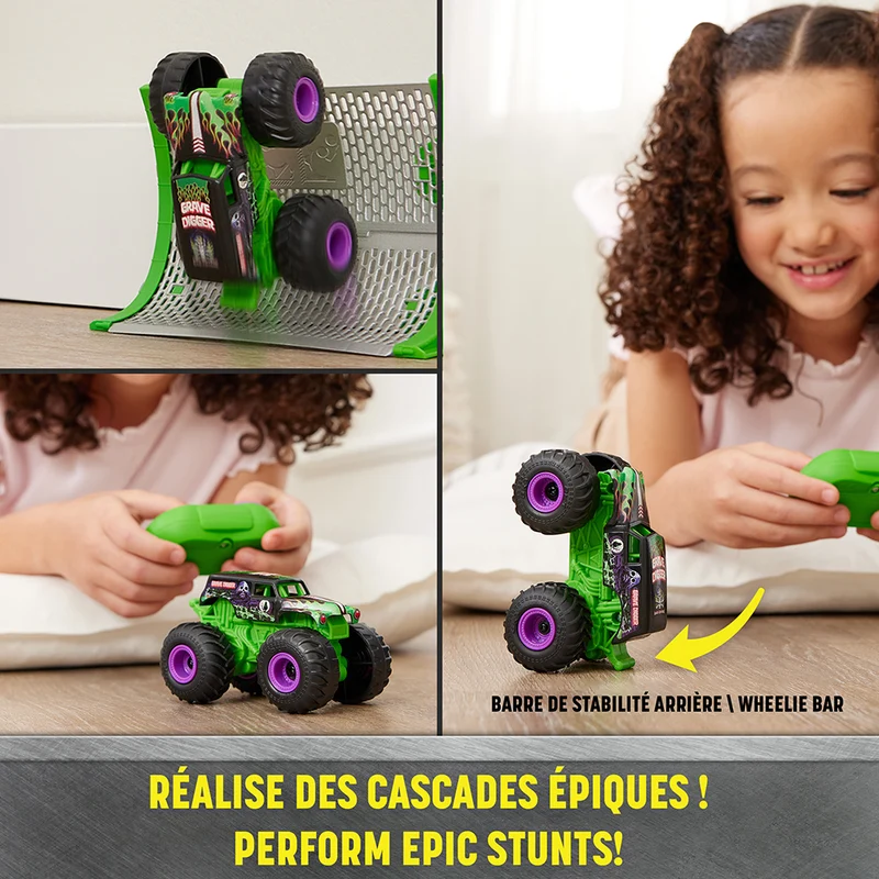 Monster Jam -Téléguidé Monster Truck Grave Digger