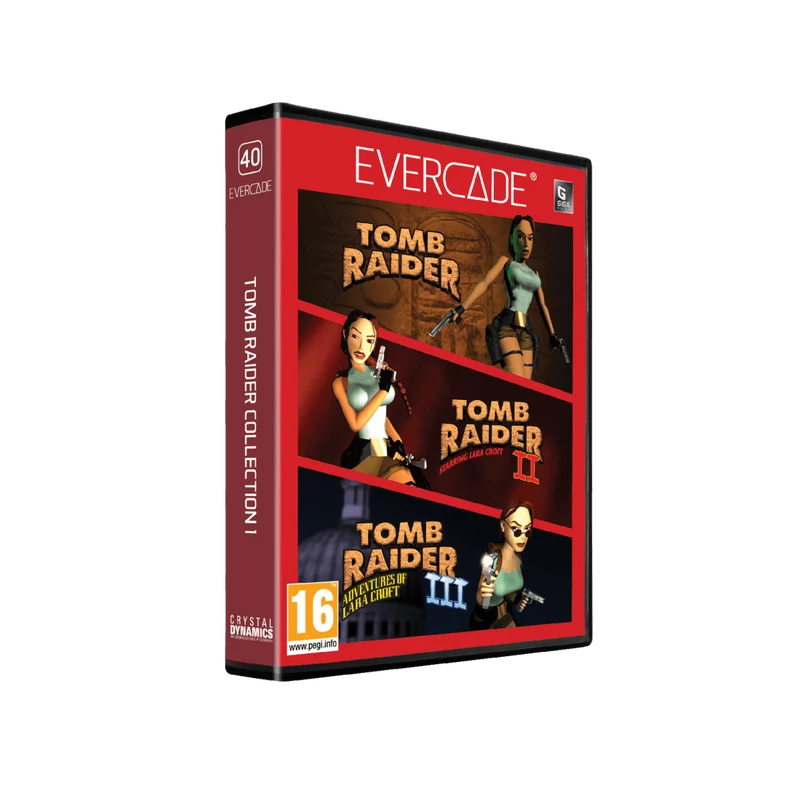 Evercade - Tomb Raider Collection 1 - Cartouche Evercade n°40