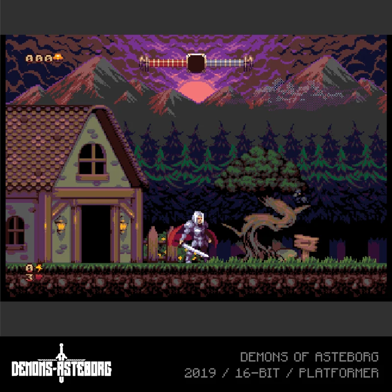 Demons of Asteborg & Astebros - Cartouche n° 36
