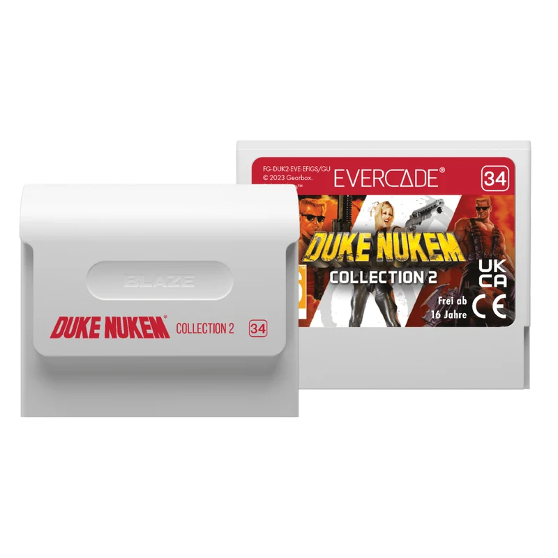Blaze Evercade – Duke Nukem Collection 2 - Cartouche Evercade N°34