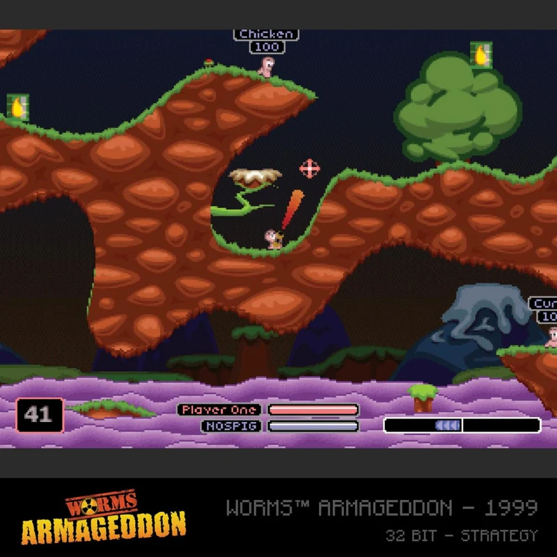 Blaze Evercade - Worms Collection 1 - Cartouche n° 18