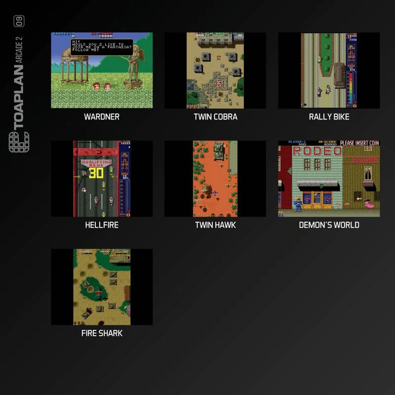 Blaze Evercade - Toaplan Collection 2 - Cartouche Arcade n° 09
