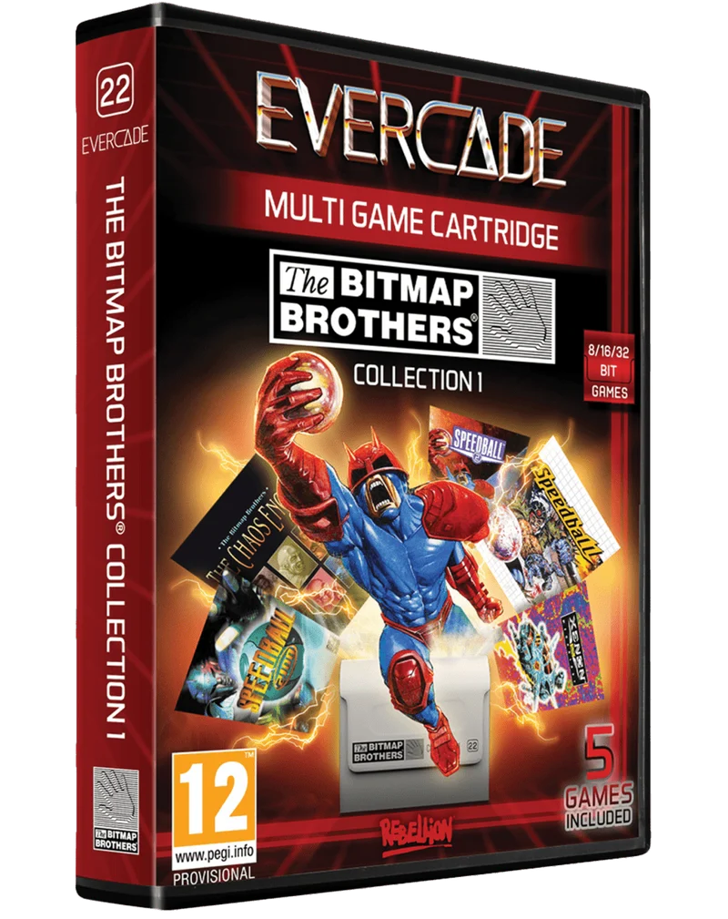 Blaze Evercade - The Bitmap Brothers Collection 1 - Cartouche n° 22