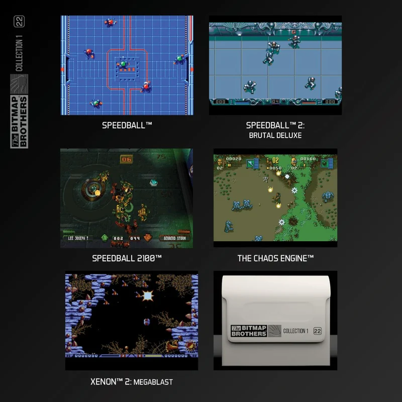 Blaze Evercade - The Bitmap Brothers Collection 1 - Cartouche n° 22