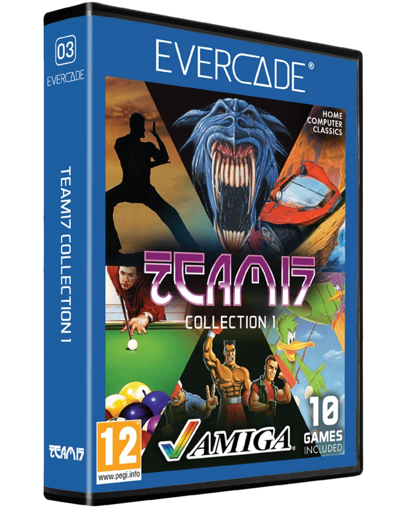 Blaze Evercade - Team 17 Amiga Collection 1 - Cartouche n°03 'Home Computers'