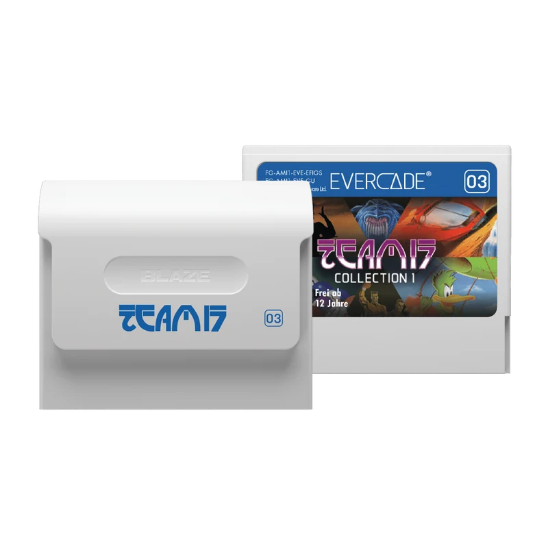 Blaze Evercade - Team 17 Amiga Collection 1 - Cartouche n°03 'Home Computers'