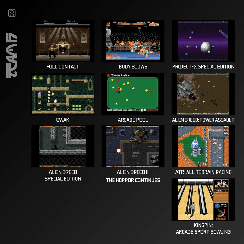 Blaze Evercade - Team 17 Amiga Collection 1 - Cartouche n°03 'Home Computers'