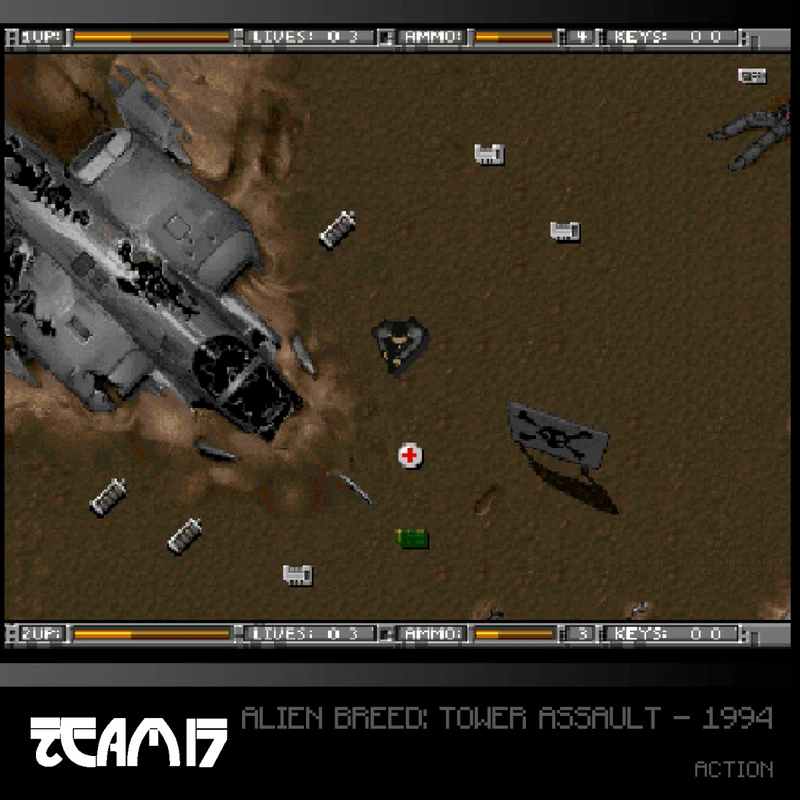 Blaze Evercade - Team 17 Amiga Collection 1 - Cartouche n°03 'Home Computers'