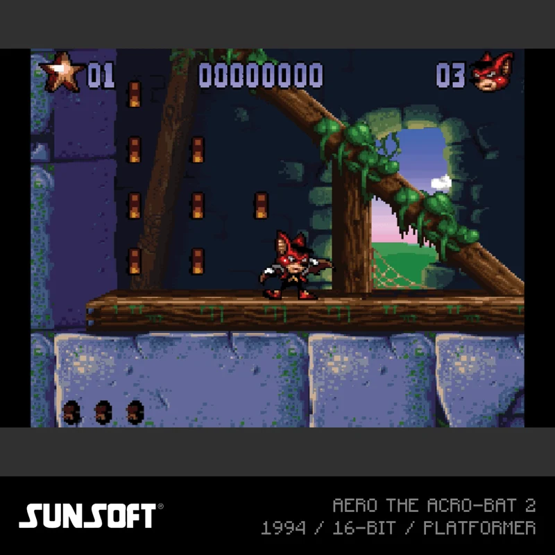 Blaze Evercade - Sunsoft Collection 2 - Cartouche n°38