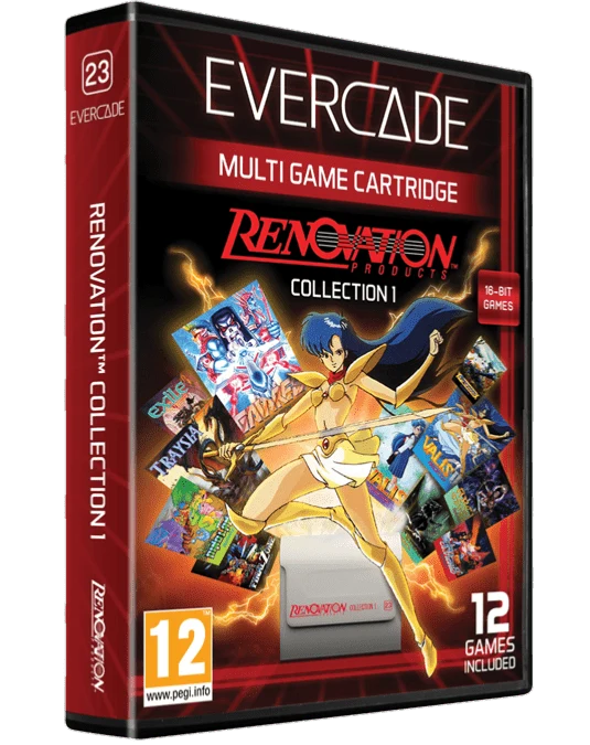Blaze Evercade - Renovation Collection 1 - Cartouche N° 23