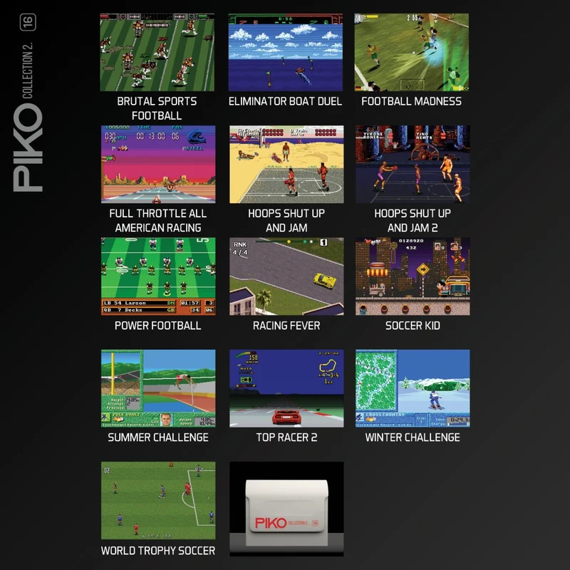 Blaze Evercade - Piko Collection 2 - Cartouche n° 16