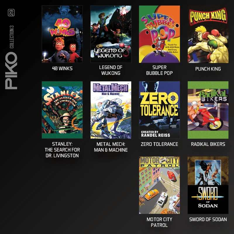 Blaze Evercade - Piko Collection 3 - Cartouche Arcade n° 29