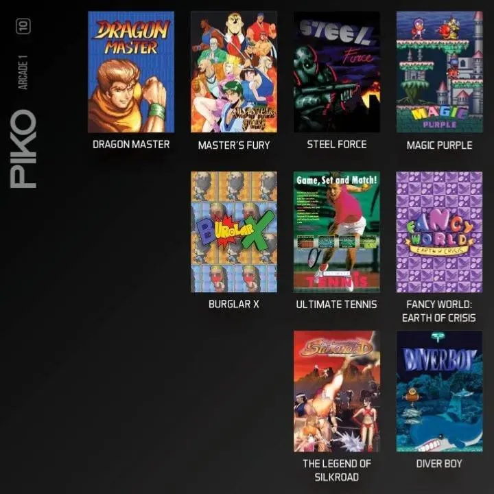 Blaze Evercade - Piko Arcade Collection 1 - Cartouche Arcade N° 10